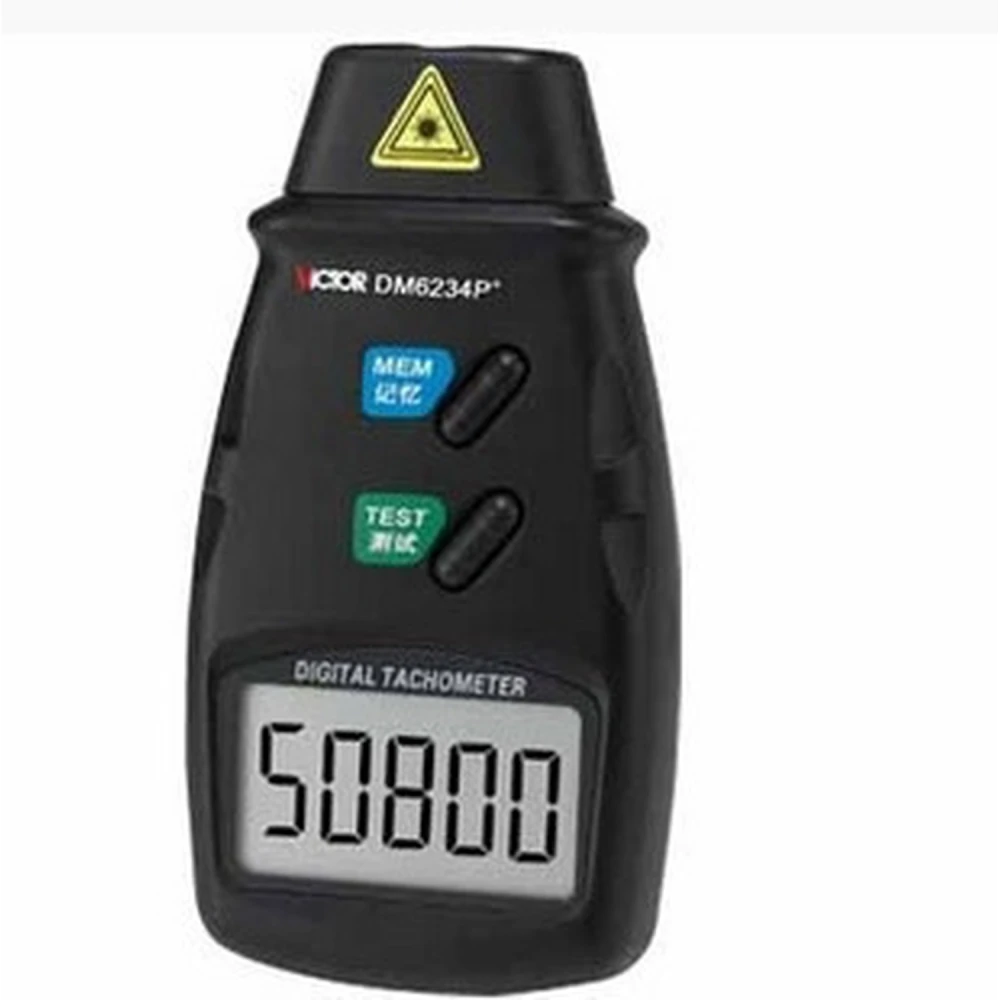 Tachymètre numérique portable Victor DM6234P+ pour une mesure précise des RPM