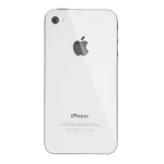 Coque arrière en verre iPhone 4 blanc pour réparation et pièce d'origine