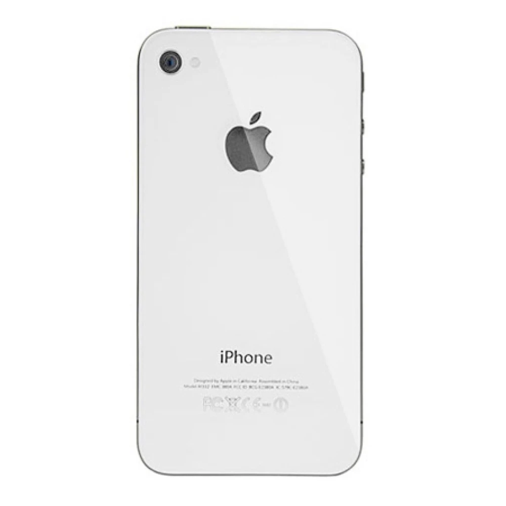 Cache arrière en verre iPhone 4S blanc - Pièce Satkit