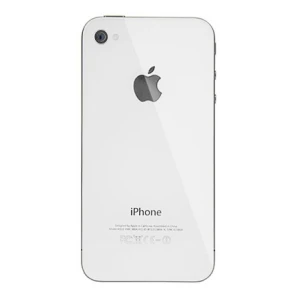 Cache arrière en verre iPhone 4S blanc - Pièce Satkit
