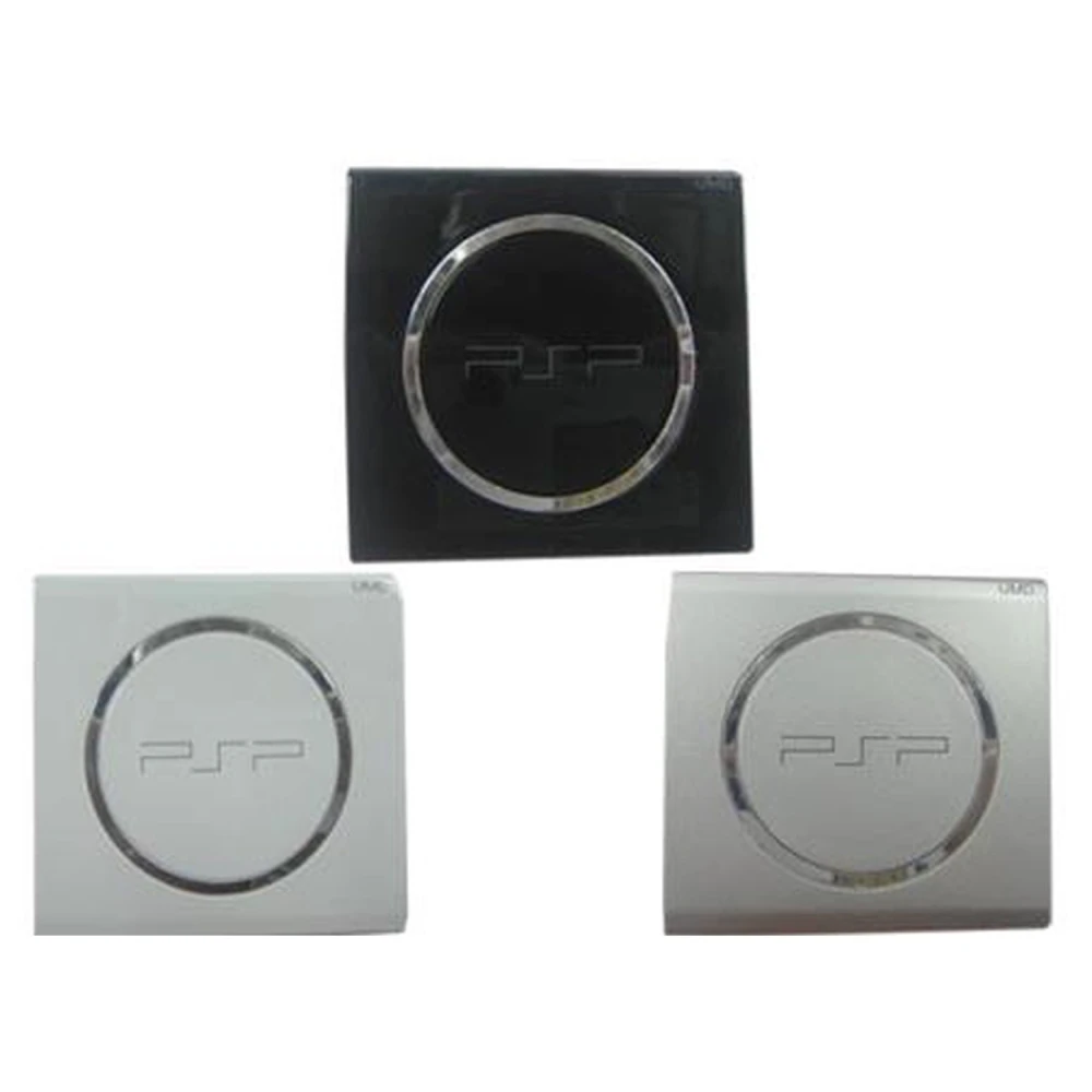 Cache UMD de rechange pour PSP 3000 disponible en noir, blanc et argent