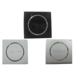 Cache UMD de rechange pour PSP 3000 disponible en noir, blanc et argent