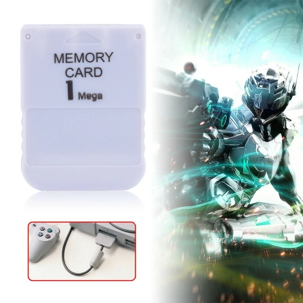 Carte mémoire 1MB pour PlayStation 1 compatible PSX et PS One