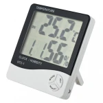 Thermomètre hygromètre digital et horloge HTC1 avec alarme et haute précision