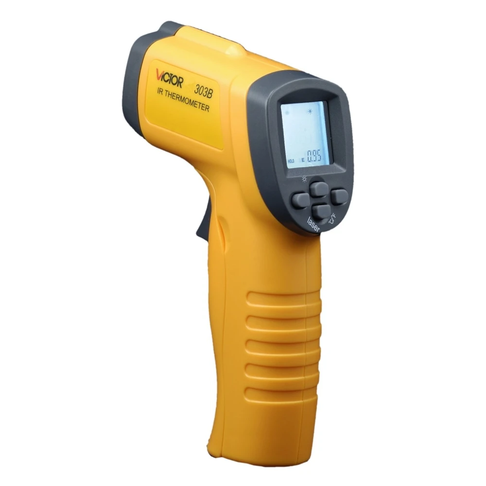 Thermomètre infrarouge Victor 303b avec pointeur laser pour mesure à distance