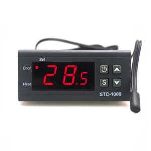 Satlink Thermostat digital 220V STC-1000 avec contrôle froid et chaleur pour incubateurs et aquariums