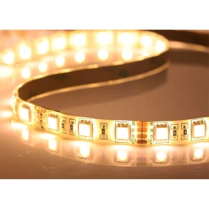 YourLed Ruban LED 12V blanc chaud 5 mètres SMD5050 60LED/m 14W pour intérieur et extérieur