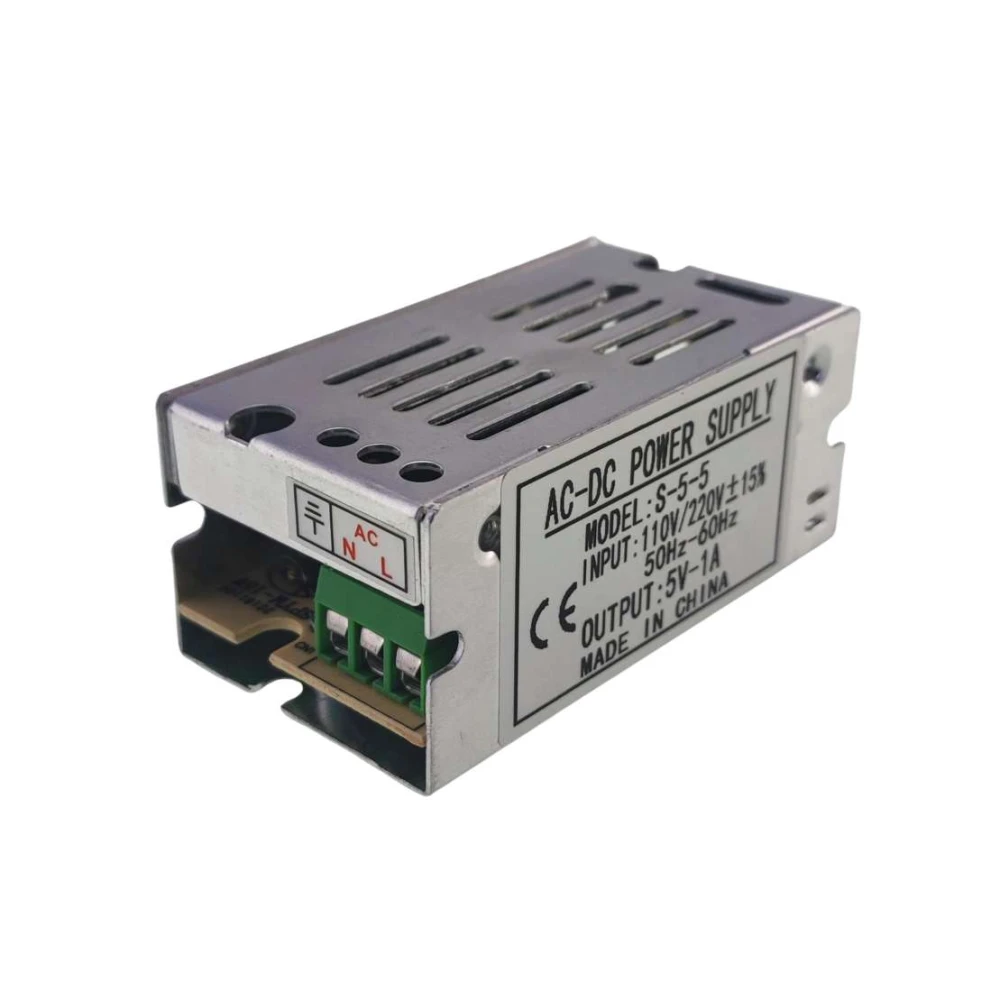Transformateur AC/DC 220V vers 5V 1 Ampère avec boîtier métal YourLed