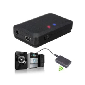 satkit Transmetteur Bluetooth 3.5mm A2DP H166 pour audio stéréo sans fil