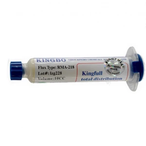 Tube 10cc Kingbo RMA-218 flux pour dessoudage et nettoyage électronique