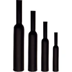 Gaine thermorétractable noire 10mm au mètre - Protection satkit