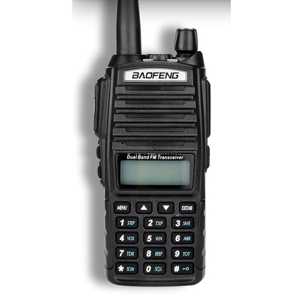 Talkie-walkie Baofeng UV82 avec double bouton PTT et haute puissance