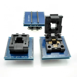 Support de programmation à insertion facile TQFP44/LQFP44 vers DIP40 compatible Satkit