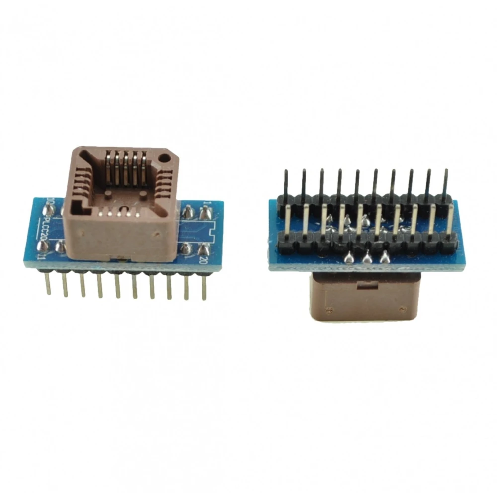 Adaptateur PLCC20 vers DIP20 à insertion facile - satkit