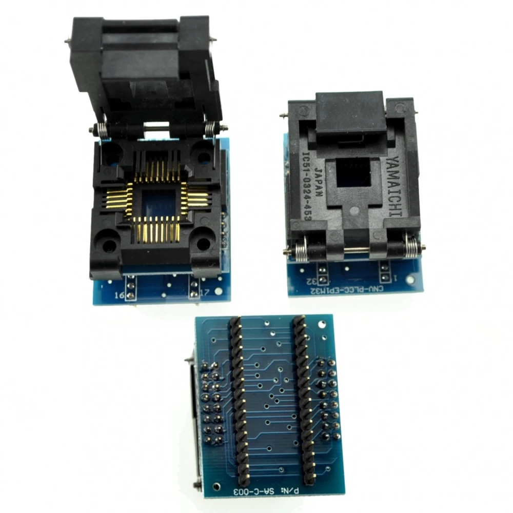 Support programmateur PLCC32 vers DIP32 à insertion facile et compatibilité maximale
