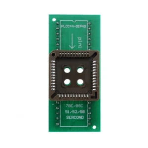 Adaptateur PLCC44 vers DIP40 compatible avec les programmateurs satkit
