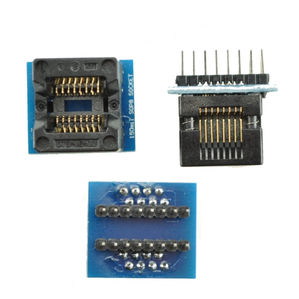 Support de programmation SOP16 vers DIP16 à insertion facile MOD-150MIL Satkit